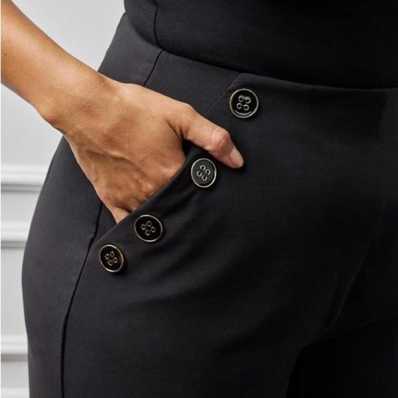 TORRID Wide Leg Studio Refined Crepe High-Rise Pant size 20S - Picture 4 of 10